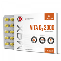 MAX Vita D3 2000, 30 kapsułek