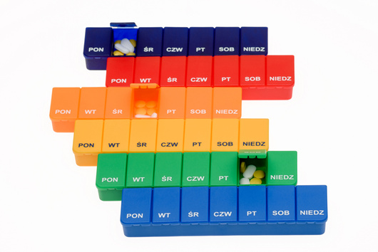 El-Comp Kasetka do leków tygodniowa 1 pora dnia