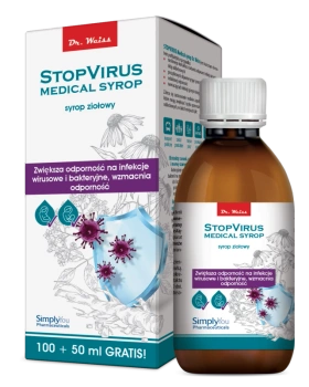 StopVirus Medical Syrop ziołowy, 150 ml