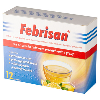 FEBRISAN proszek musujący x 12 saszetek