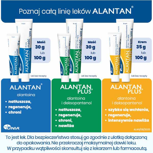 ALANTAN PLUS (20 mg + 50 mg)/ g maść 30 g