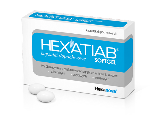 Hexatiab Softgel kapsułki dopochwowe, 10 sztuk