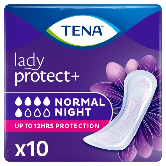 Tena Lady Normal Night Podpaski urologiczne, 10 sztuk