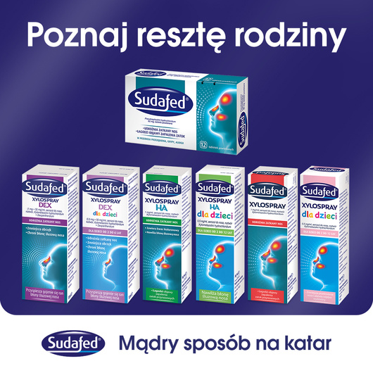 SUDAFED XYLOSPRAY aerozol do nosa, 10 ml