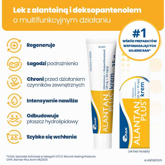 ALANTAN PLUS (20 mg + 50 mg)/g, krem 35 g