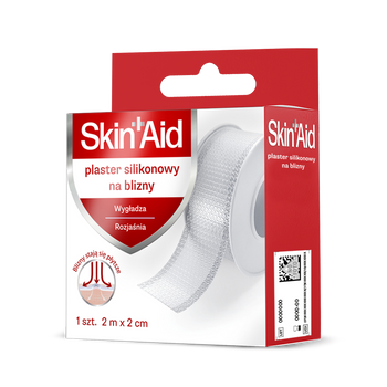 Skin Aid Plaster silikonowy na blizny 2m x 2 cm