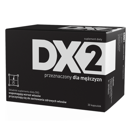 DX2 wzmacniającywłosy dla mężczyzn x 30kaps.