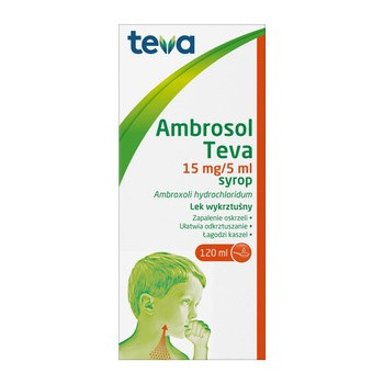 AMBROSOL TEVA 15 mg/ml syrop 120 ml