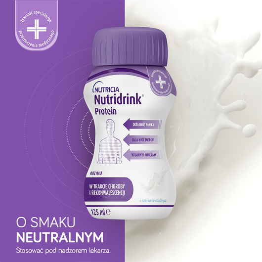 Nutridrink Protein o smaku neutralnym 4x125 ml