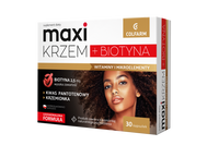 MAXI KRZEM + BIOTYNA x 30 kapsułek twardych