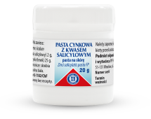 PASTA cynkowa z kwasem salicylowym 20 g