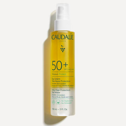 Caudalie Vinosun Protect Woda słoneczna SPF 50+, 150 ml