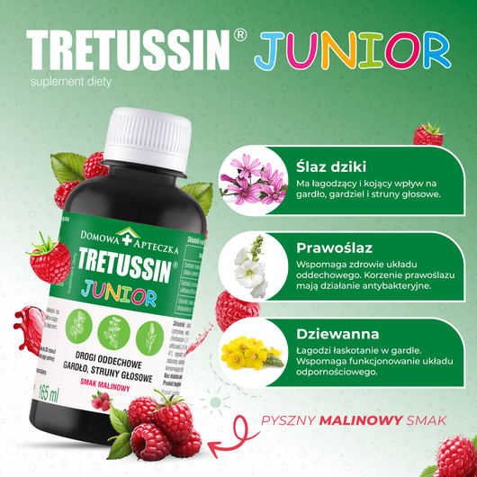 Tretussin Junior płyn 165 ml