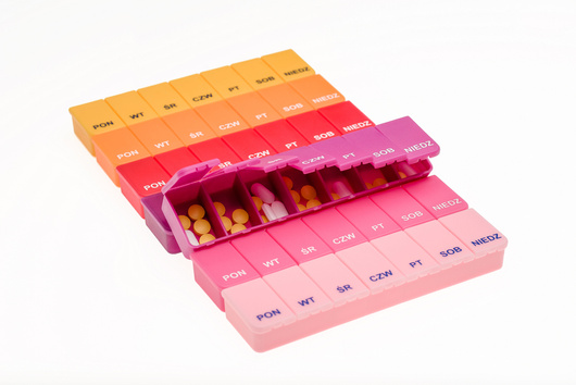 El-Comp Kasetka do leków tygodniowa 1 pora dnia