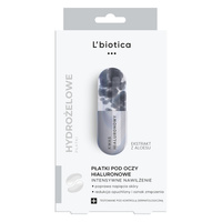 L'BIOTICA Płatki pod oczy nawilżające z kwasem hialuronowym 3x2 sztuki