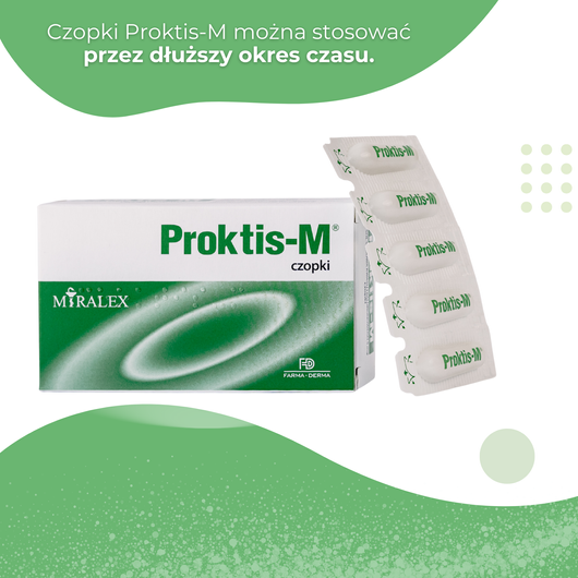 Proktis-M, 10 czopków