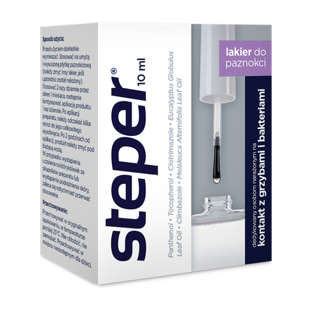 Steper Lakier do paznokci, 10 ml