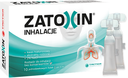 Zatoxin inhalacje roztwór do inhalacji 10 fiolek x 3ml