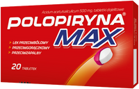 Polopiryna Max, 20 tabletek dojelitowych