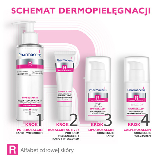 Pharmaceris R Lipo-Rosalgin Multikojący krem do twarzy na dzień SPF 30, 30 ml
