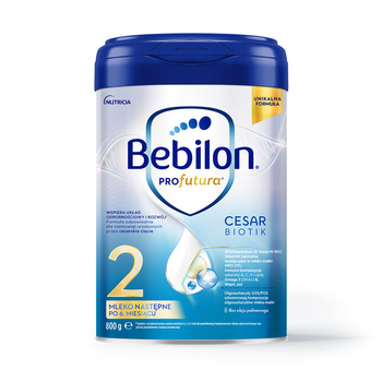 Bebilon PROfutura CESARBIOTIK 2, mleko następne po 6. miesiącu, 800 g