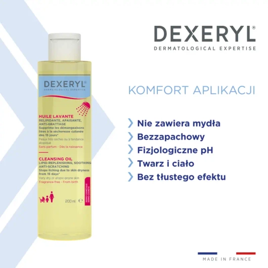 Dexeryl Olejek do mycia, 500 ml
