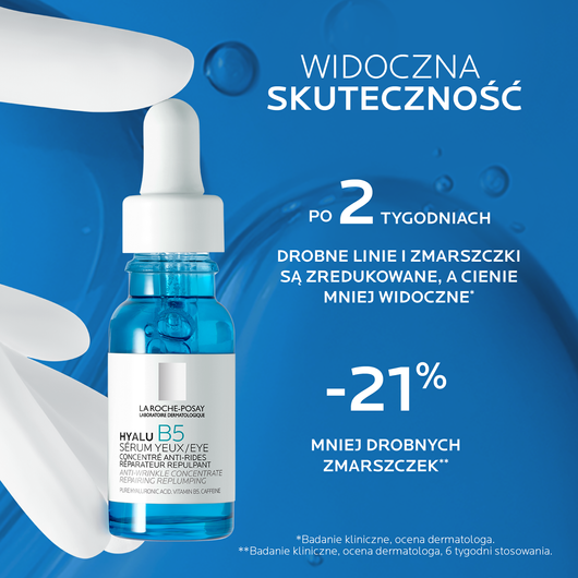 La Roche-Posay HYALU B5 EYE, Skoncentrowane Serum po oczy, 15ml