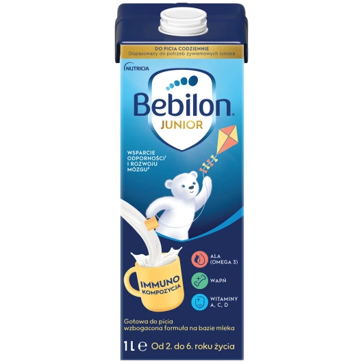 Bebilon Junior do picia Wzbogacona formuła mleczna 2-6 lat, 1 l