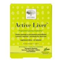 Active Liver Poprawia pracę wątroby, 30 tabletek