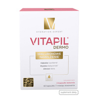 VITAPIL® DERMO Hialuronowe nawilżenie, 60 kapsułek