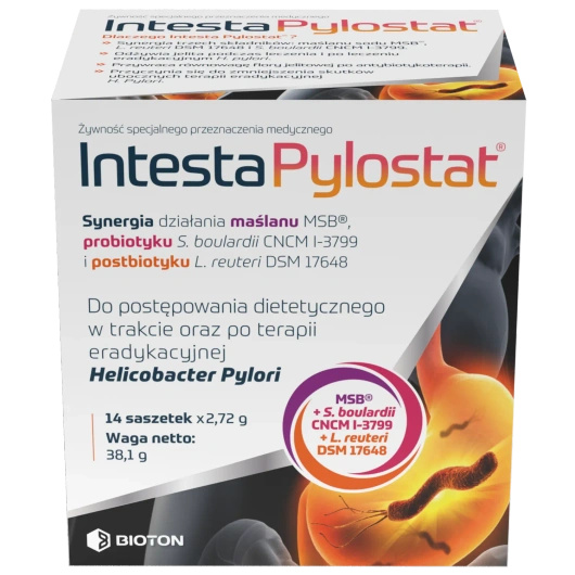 Intesta Pylostat, 14 saszetek
