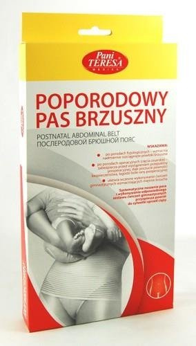 Pas poporodowy PANI TERESA biały L 1szt.