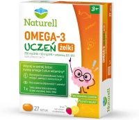 Naturell Omega 3 Uczeń, 27 żelek