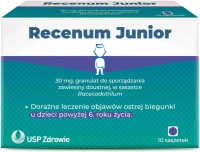 Recenum Junior granulat do sporządzania zawiesiny doustnej 30 mg, 10 saszetek