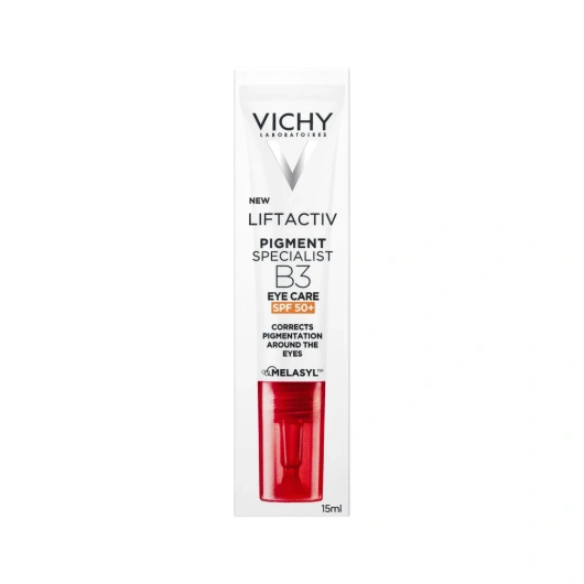 Vichy Liftactiv Pigment Specialist B3 SPF50+ Krem pod oczy, 15 ml