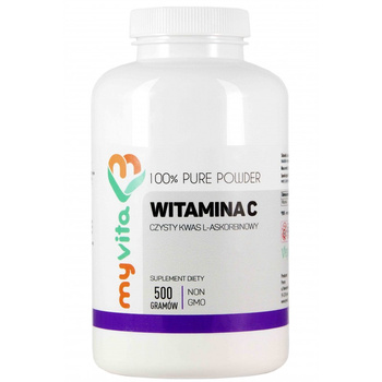 MYVITA Witamina C 1000 mg proszek, 500 g