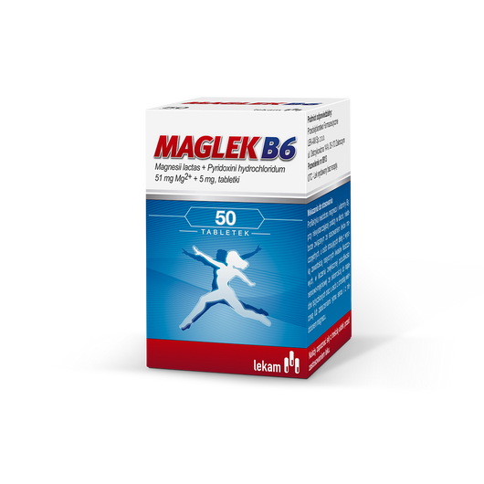 MAGLEK B6,  50 tabletek