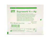 Suprasorb A+Ag Jałowy opatrunek 10 x 10 cm, 1 sztuka