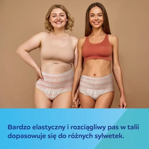 Canpol babies Jednorazowe majtki 2w1 z podkładem poporodowym S/M, 5 sztuk