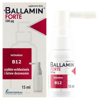 Ballamin Forte spray do ust, 15 ml