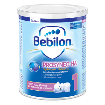 Bebilon Prosyneo HA 1 mleko początkowe dla niemowląt od urodzenia, 400 g
