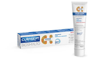 Curasept Biosmalto Junior Pasta do zębów dla dzieci w wieku 7-12 lat, 75 ml