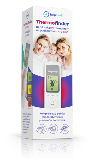 HelpMedi Thermofinder HFS-1000 Termometr bezdotykowy 