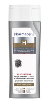 PHARMACERIS H Szampon przeciw siwieniu i na wzrost nowych włosów 250 ml