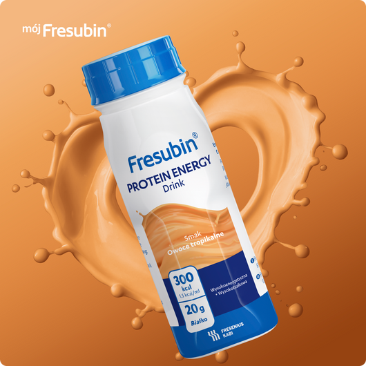 Fresubin Protein Energy Drink smak owoców tropikalnych, 4x200ml