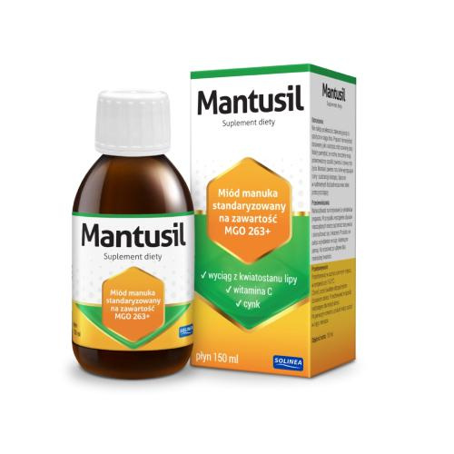 Mantusil płyn, 150 ml DATA WAŻNOŚCI 30/09/2025