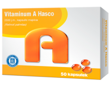 VITAMINUM A 2 500 j.m. x 50 kapsułek