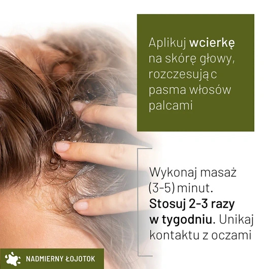 Sylveco Dermo Nadmierny Łojotok Regulująca wcierka do skóry głowy, 145 ml