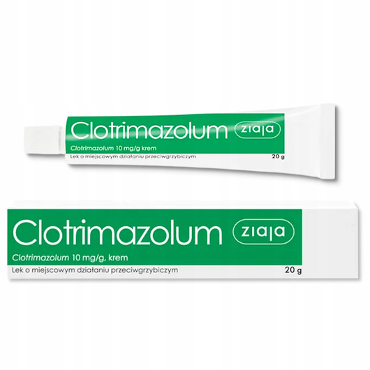 Clotrimazolum 0,01g/g krem, 20 g