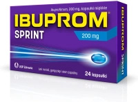 IBUPROM SPRINT CAPS 200 mg, 24 kapsułki miękkie